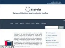 Sites similar to revistaespirales.com