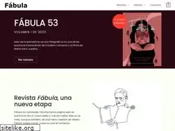 Sites similar to revistafabula.com