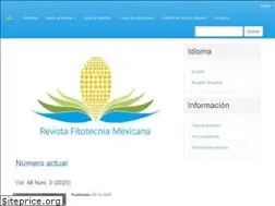 Sites similar to revistafitotecniamexicana.org