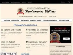 Sites similar to revistafundamentosbiblicos.com