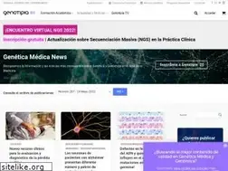 Sites similar to revistageneticamedica.com