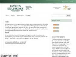 Sites similar to revistainclusiones.com