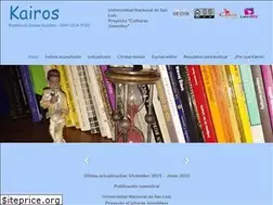 Sites similar to revistakairos.org