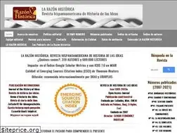 Sites similar to revistalarazonhistorica.com