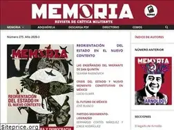 Sites similar to revistamemoria.mx