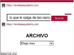 Sites similar to revistapaquidermo.com