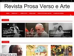 Sites similar to revistaprosaversoearte.com