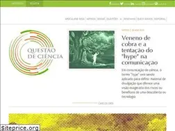 Sites similar to revistaquestaodeciencia.com.br