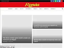 Sites similar to revistaronda.net