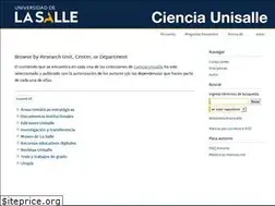 Sites similar to revistas.lasalle.edu.co