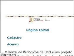 Sites similar to revistas.ufg.br