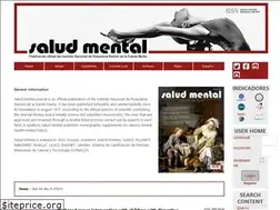 Sites similar to revistasaludmental.com.mx