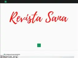 Sites similar to revistasana.org