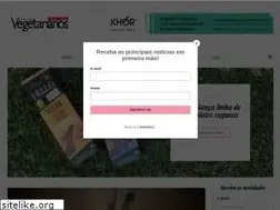 Sites similar to revistavegetarianos.com.br