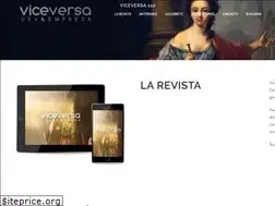 Sites similar to revistaviceversa.com