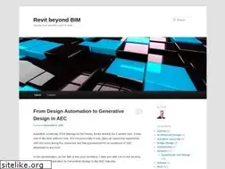 Sites similar to revitbeyondbim.wordpress.com