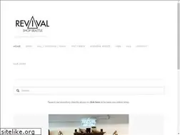 Sites similar to revivalshopseattle.com