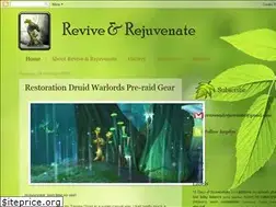 Sites similar to reviveandrejuvenate.blogspot.com