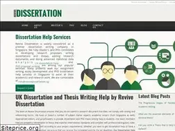 Sites similar to revivedissertation.sg