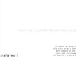 Sites similar to revivewellnessandmassagespa.com