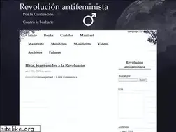 Sites similar to revolucionantifeminista.org