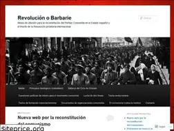 Sites similar to revolucionobarbarie.wordpress.com