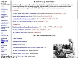 Sites similar to revolutionarydemocracy.org