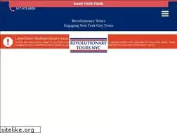 Sites similar to revolutionarytoursnyc.com