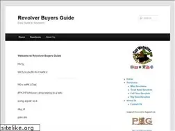 Sites similar to revolverbuyersguide.com