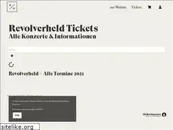 Sites similar to revolverheld-tickets.de