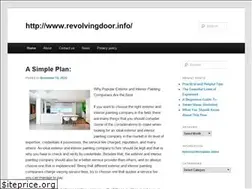 Sites similar to revolvingdoor.info