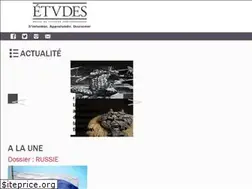 Sites similar to revue-etudes.com