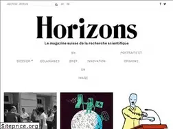 Sites similar to revue-horizons.ch