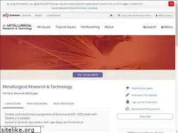 Sites similar to revue-metallurgie.org