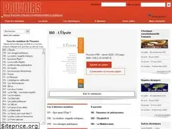 Sites similar to revue-pouvoirs.fr