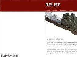 Sites similar to revue-relief.org