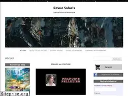 Sites similar to revue-solaris.com