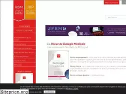 Sites similar to revuebiologiemedicale.fr