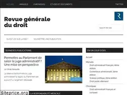 Sites similar to revuegeneraledudroit.eu