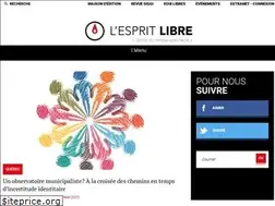 Sites similar to revuelespritlibre.org