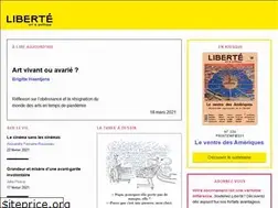 Sites similar to revueliberte.ca