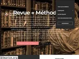 Sites similar to revuemethode.org