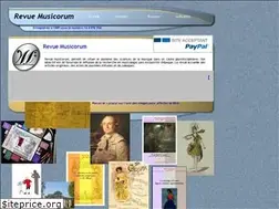 Sites similar to revuemusicorum.com