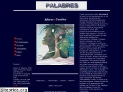 Sites similar to revuepalabres.org