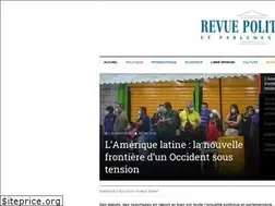 Sites similar to revuepolitique.fr