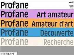 Sites similar to revueprofane.com