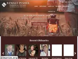 Sites similar to rewaltpeshekfuneralhome.com