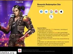 Sites similar to reward.ff.garena.com