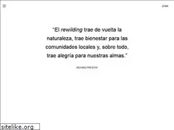 Sites similar to rewildingargentina.org