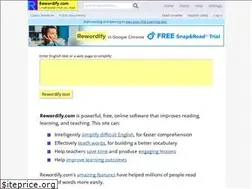 Sites similar to rewordify.com